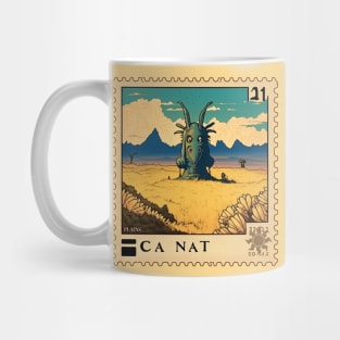 MTG - Plains Stamp - Ca Nat - Postage Stamp Series Mug